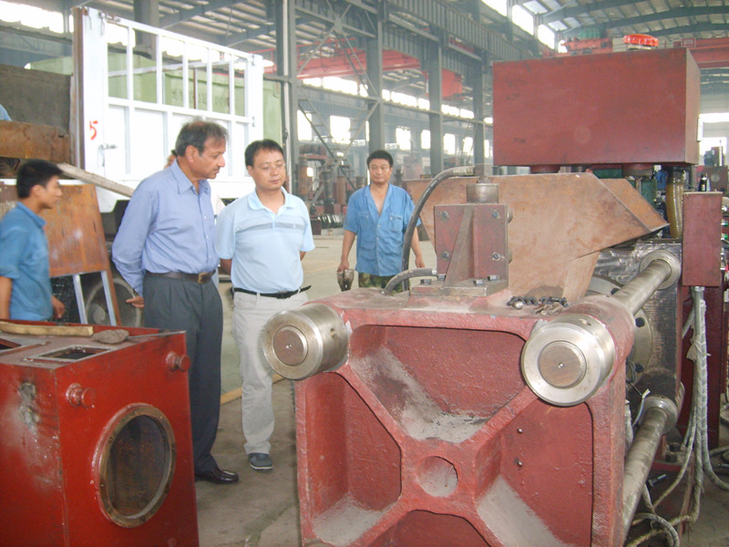 亞洲-印度鍛造設備客戶來訪