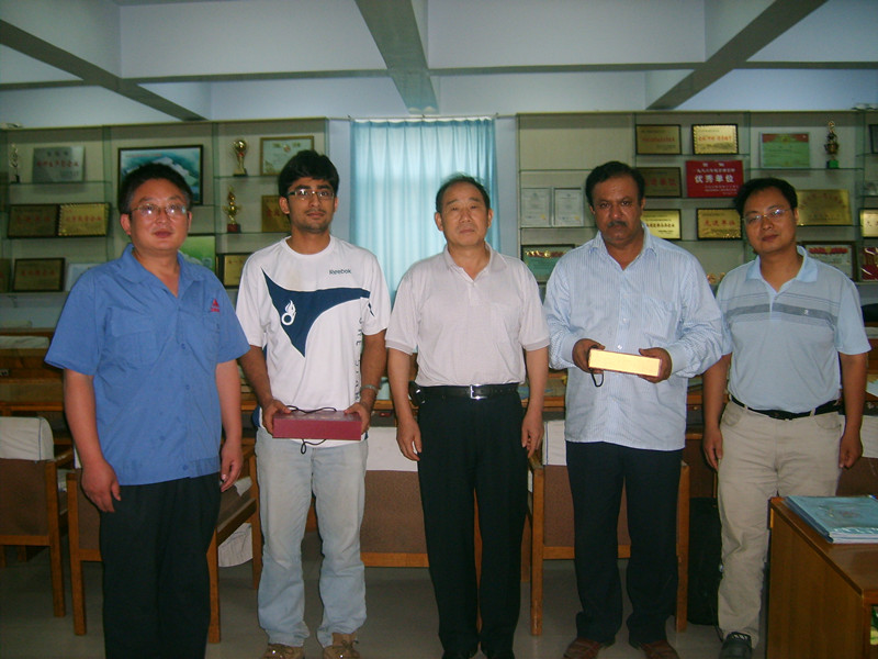 亞洲-印度自由鍛電液錘客戶來訪