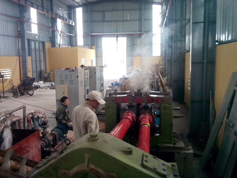 軋製耐磨鋼球設備生產線出口越南